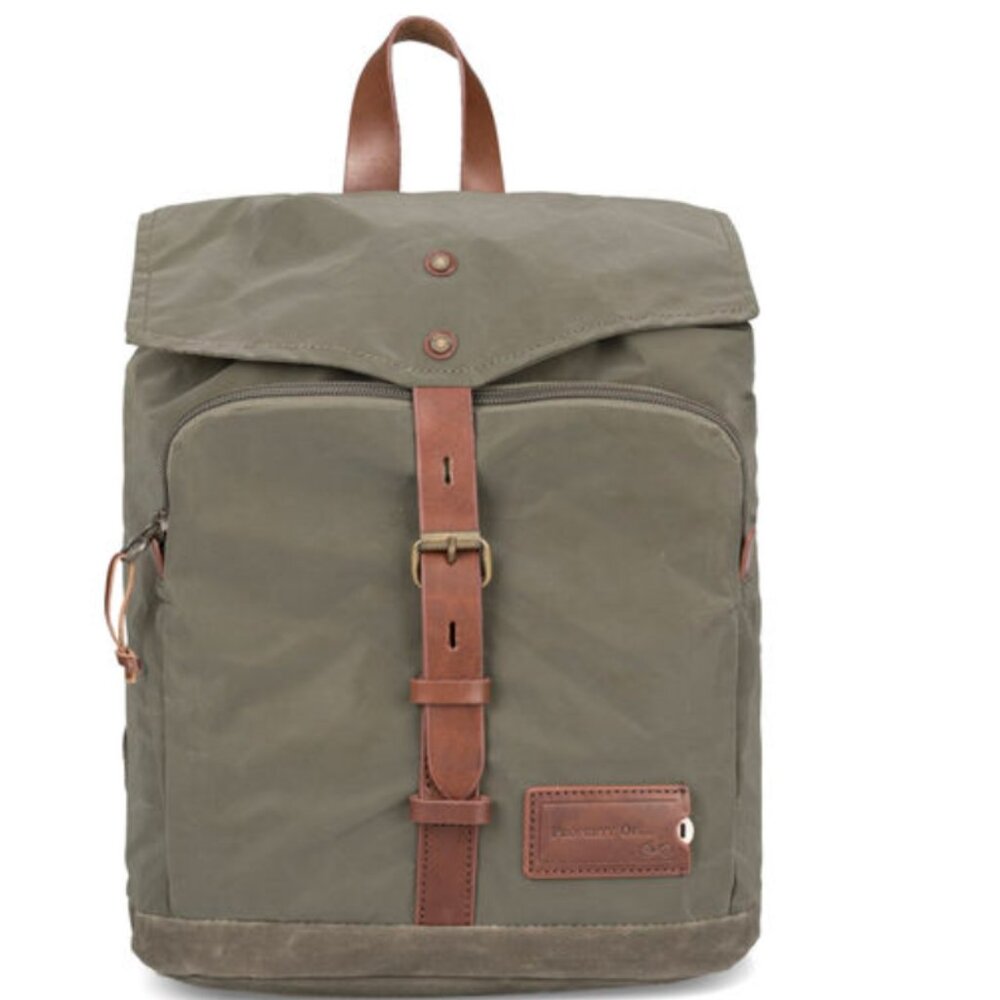 NWT Property of... Oscar Backpack  Army /  Brown